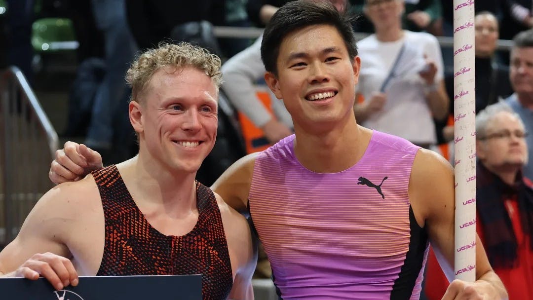 EJ Obiena leaps to first gold of 2026 in shared victory with Menno Vloon